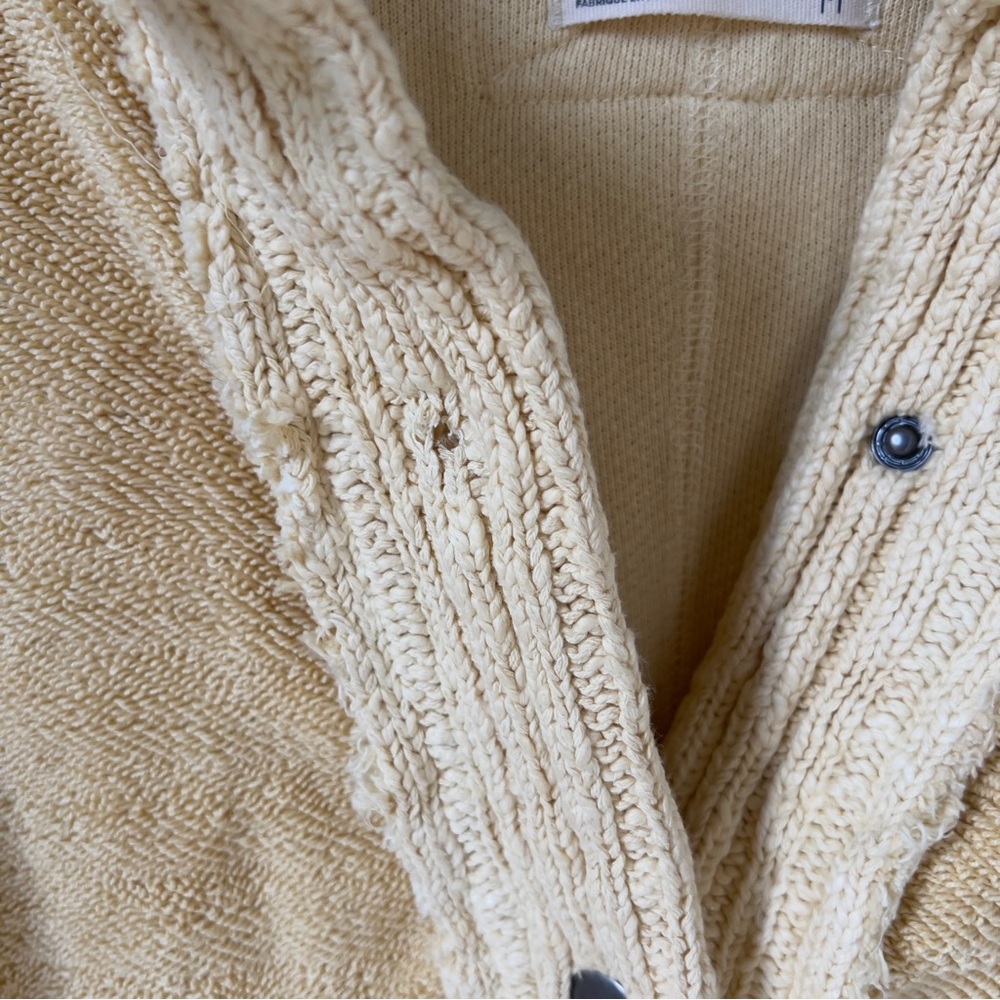 Free People We The Free Cute In This Cardi Cardigan Sweater in Sunlight Yellow - Picture 6 of 8